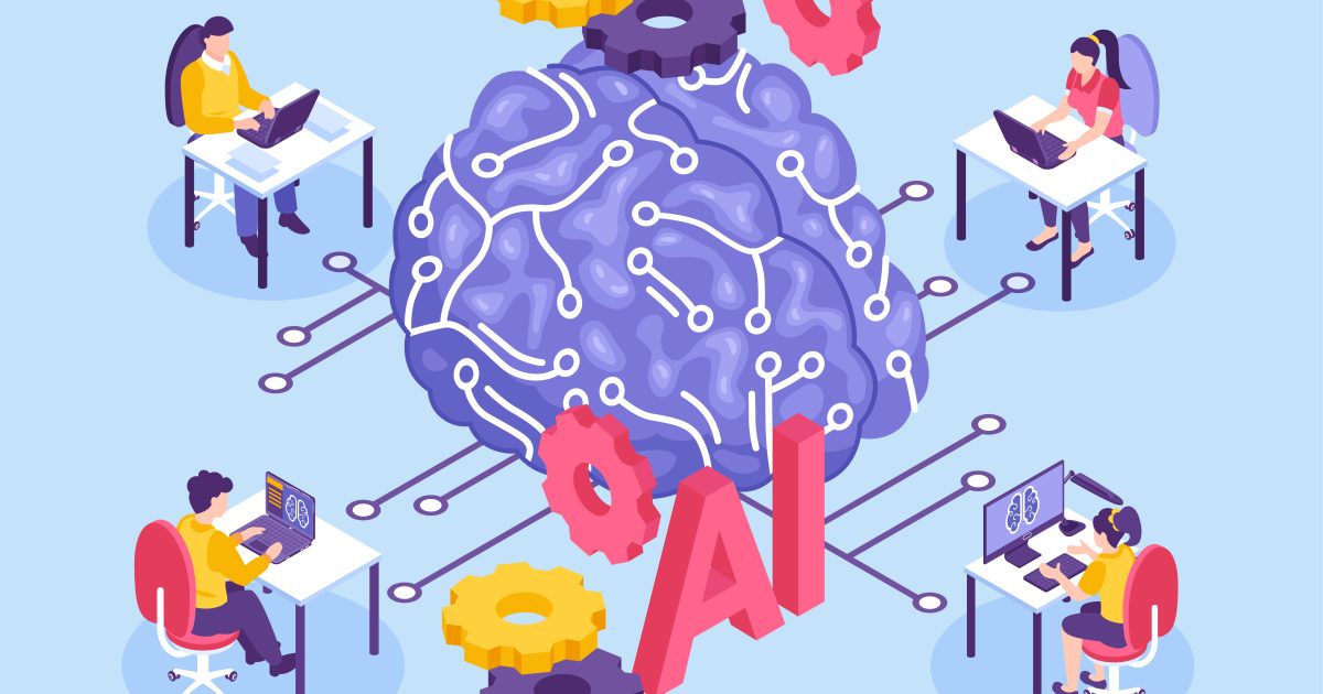 Neural network brain programmers gears isometric